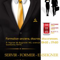 Formation anciens, diacres, diaconesses 2016/2017