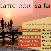 Séminaire Vie de famille du 30 avril au 7 mai 2016